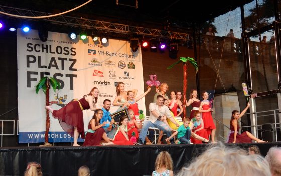 Unsere Auftritte beim Schlossplatzfest Coburg 2017